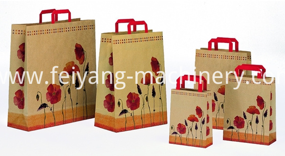 flat paper handle making machine flat paper handle making machine